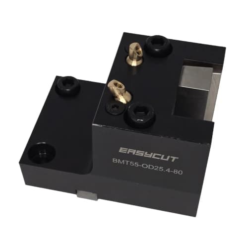 BMT55 (90°) OD turning toolholder, clamping capacity 1" x 1" (25.4 x 25.4 mm)